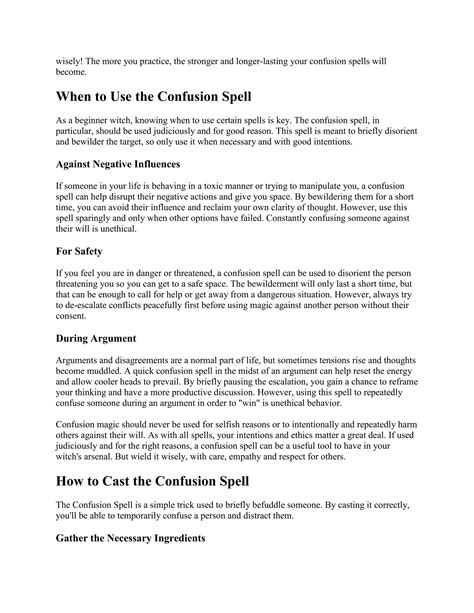 What exactly does a confusion spell do? +27739970300 | DOCX