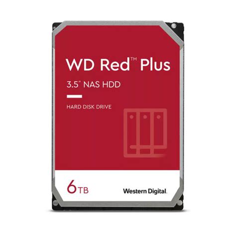 Buy WESTERN DIGITAL Red Plus 6TB Internal HDD | EliteHubs.com