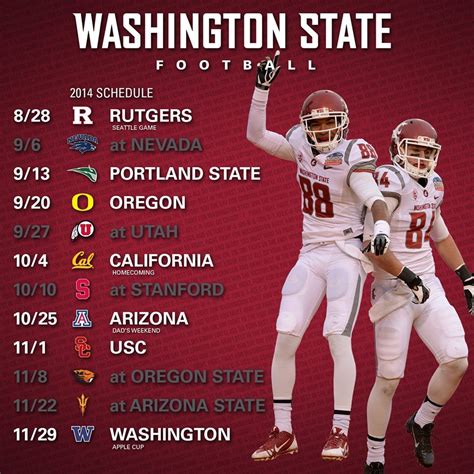 Wsu Football Schedule 2024 Printable - Printable Sight Words List