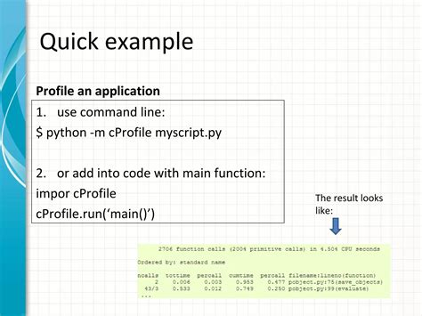Image result for Python Profile Line by Line