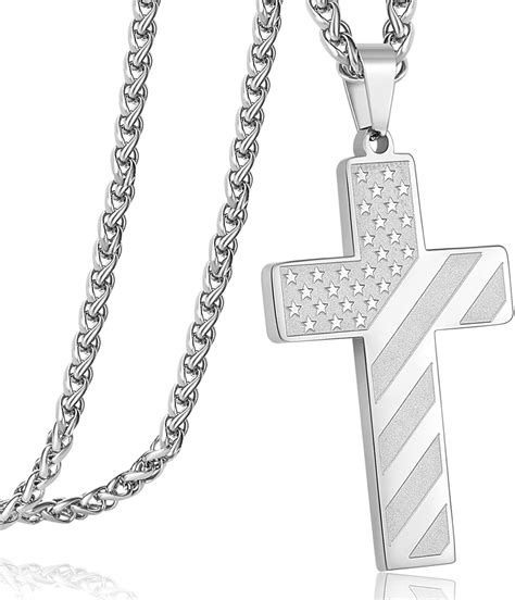 DuoDiner 24 Inch Cross Necklace for Men Boys Kids India | Ubuy