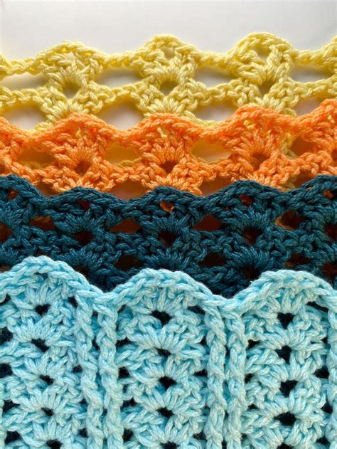 Crochet Fan Shell Pattern 的图像结果