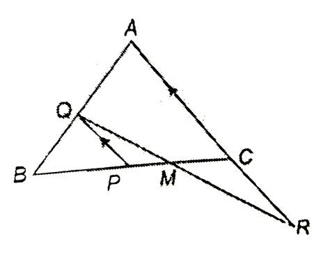 In the given figure, ABC is an equilibrium triangle, PQ||AC and AC is ...