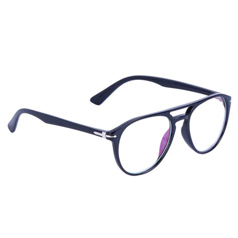 Jodykoes Premium Aviator Style Frame Eyeglasses (Black) | Jodykoes