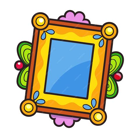 Picture frame clipart vector art and illustration | Premium AI ...