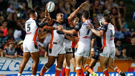 Gutsy Wests Tigers stun North Queensland Cowboys in Townsville NRL