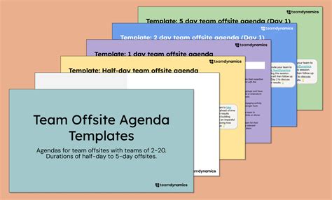 Examples of Team Off-Site Agendas That Work in 2025