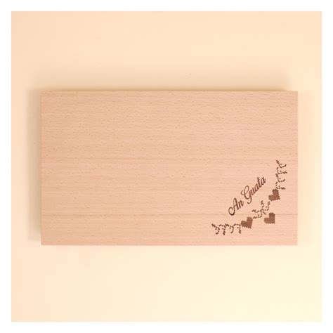 Holzbrett 250 x150 x10 mm "an Guata" - Regionale Geschenke &, CHF 16.00