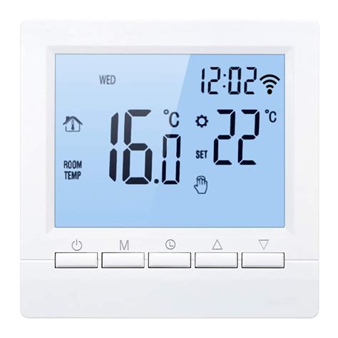 Wi-Fi Smart Thermostat Digital Temperature Controller APP Control LCD ...