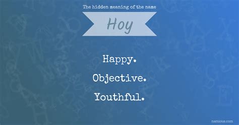 Hoy Meaning