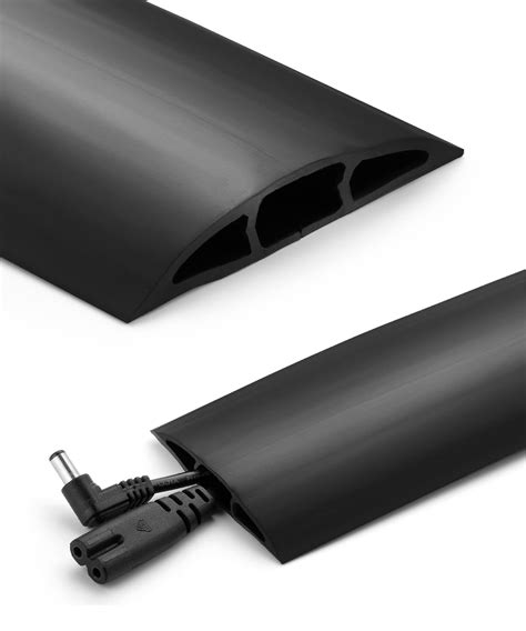 Amazon.com: Bates- Floor Cord Cover, 10 ft Cable Cover, Black ...