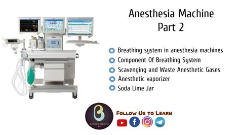 Image result for How an Anesthesia Machine Works