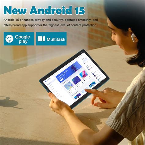 COOPERS Android 15 Tablet 10 inch, 2 in 1 Tablet with India | Ubuy