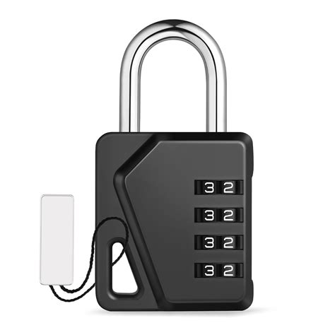 Zhege Locker Lock 4 Digit Combination Lock For Locker Combo ...