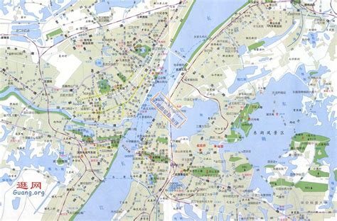 武汉区划分详细地图,武汉中心城区划分图,武汉市各区的板块图_大山谷图库