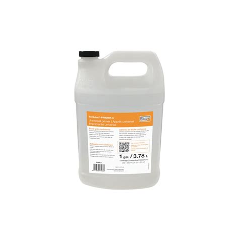 Schluter Systems Primer-U 1-Gallon Liquid Indoor Primer PRMU1 at Lowes.com