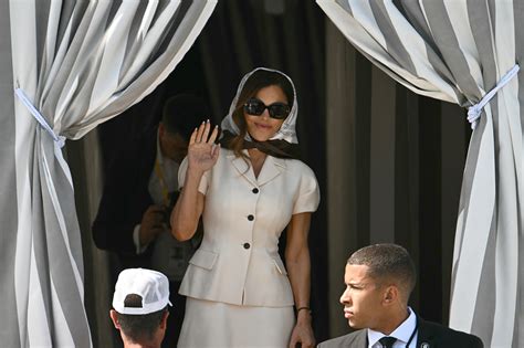 Ivanka Trump Wears Strapless Tony Ward Gown for Bezos-Sánchez Wedding