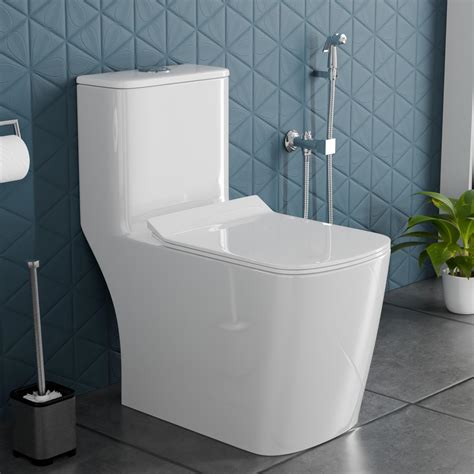 Kohler Veil One-Piece Floor Mount Toilet for Bathroom, Class 5 Powerful ...