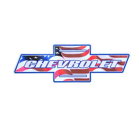 Chevy Logo With American Flag