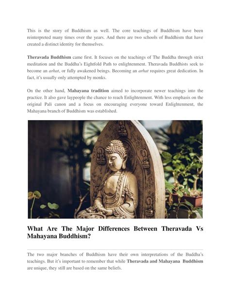 PPT - Theravada Vs Mahayana Buddhism – What Are The Differences ...
