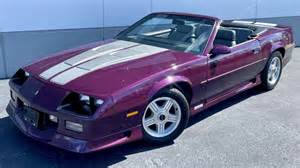 1992 Chevrolet Camaro Z28 Convertible at Indy 2023 as K140 - Mecum Auctions