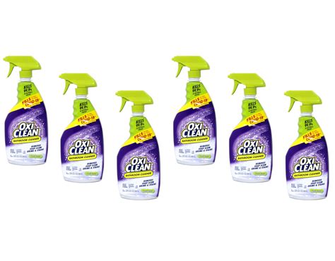 OxiClean Bathroom Cleaner Fresh 32 fl oz - 6 Pack - Walmart.com