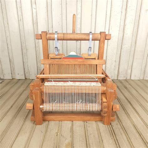 Antique Wooden Weaving Loom, Vintage Weaving Loom, Wooden Loom, Weaving ...