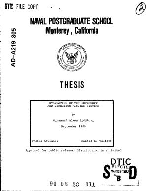 Fillable Online Evaluation of VHF Intercept and Direction Finding ...