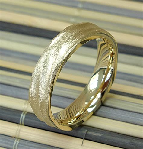 14k Gold Spinning Ring Men
