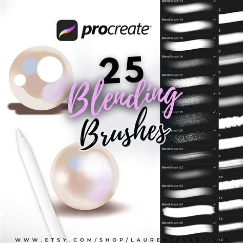 Procreate Brushes | Blending Shading Painting Sketch Drawing Tattoo ...