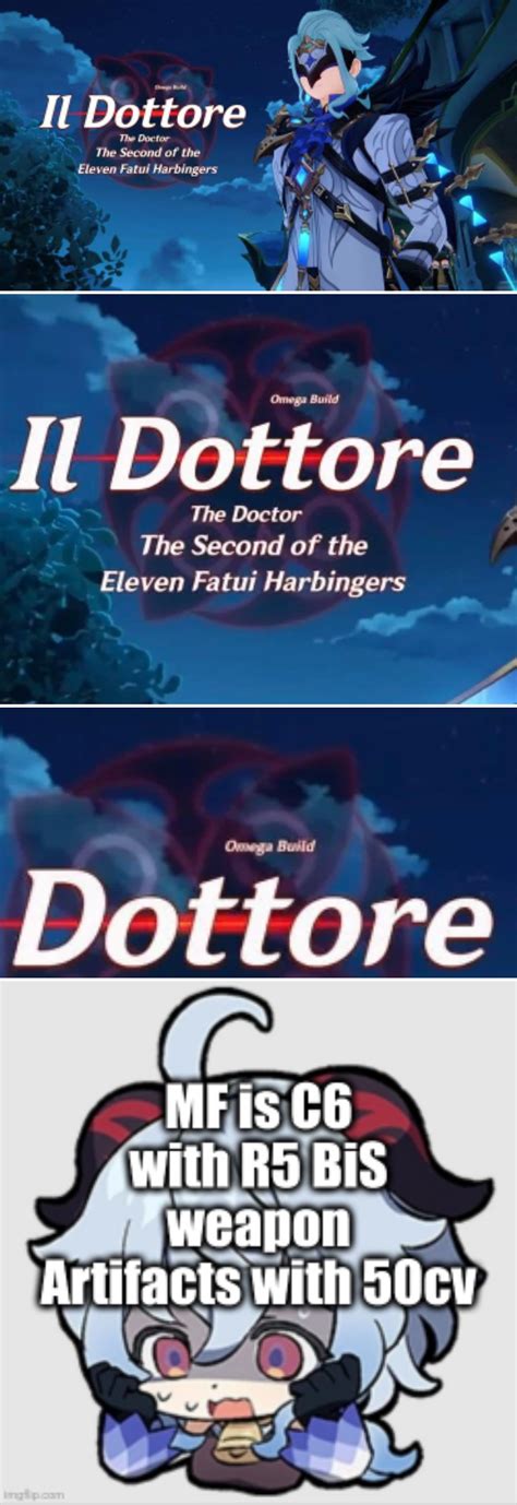 OMEGA BUILD!? What for exactly? surely not Combat related : r/Genshin_Memepact