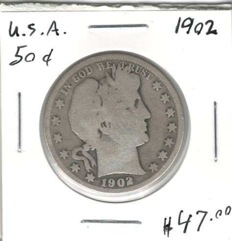 United States: 1902 50 Cent - London Coin Centre Inc.