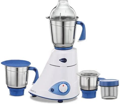 Preethi Blue Leaf 600 W Mixer Grinder (MG-149 | 3 Jars | White) MG-149