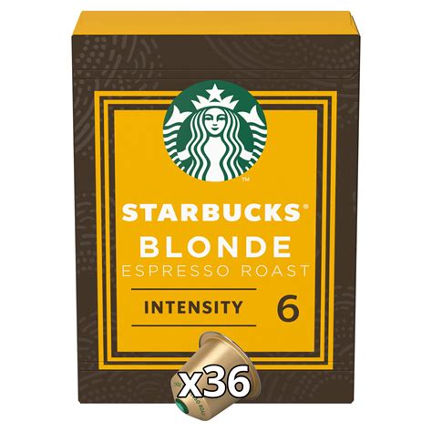 Starbucks - Blond Espresso Roast - x36 Capsules - 228g - shoppng.uk