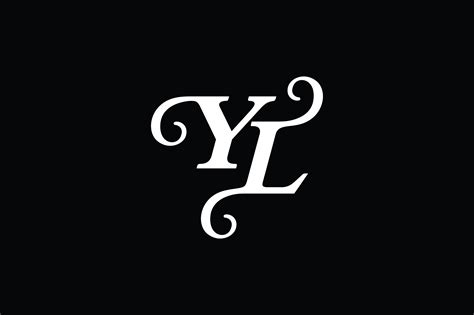 Monogram YL LOgo V2 Afbeelding door Greenlines Studios · Creative Fabrica