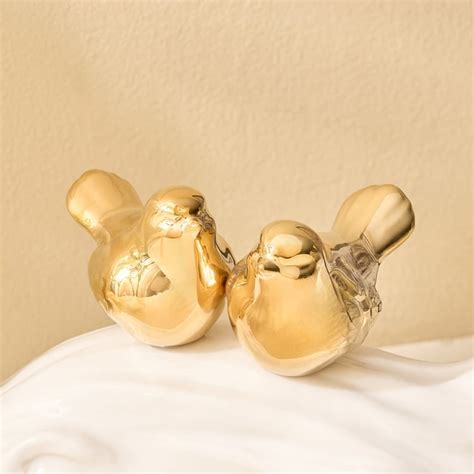 Buy Brighton Rio Ceramic Bird on Log Figurine from Home Centre at just ...