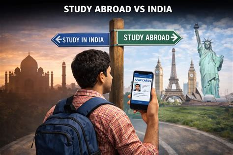 Study Abroad vs Study in India 2026: Detailed Comparison & ROI