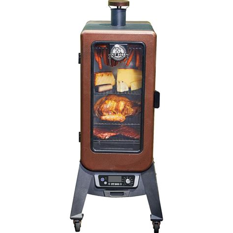 Pit Boss 77350 Copperhead 3 Series 25-Inch Vertical Pellet Smoker w ...