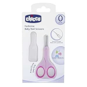 Buy Chicco Baby Nail Scissor with Rounded Blade Ends for Safety, Easy ...