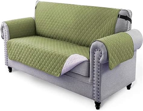 Reversible Sofa/Couch Covers 280 GSM (GREEN/BEIGE) – House of quirk