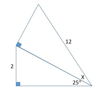Trigonometry Problem with Two Triangles 的图像结果