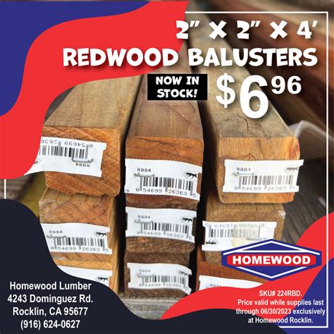Homewood Lumber Rocklin Ca