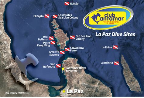La Paz SCUBA diving sites » Cantamar Tours & SCUBA La Paz