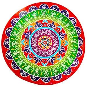 Buy DMS RETAIL Multicolor Rangoli Floor Stickers Diwali Rangoli ...
