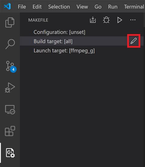 Image result for How to Create Makefile Form C Code in vs Code