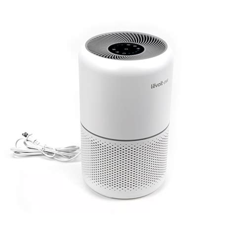 Levoit 3 -Speed White Activated Carbon Air Purifier (Covers: 219-sq ft ...