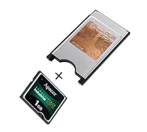 ADDLAP PCMCIA CF Card Reader with 1 GB Industrial MEMOERY Card for CNC ...