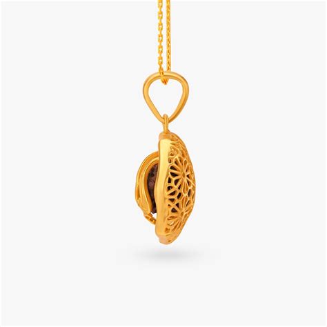 Trident Rudraksh Pendant