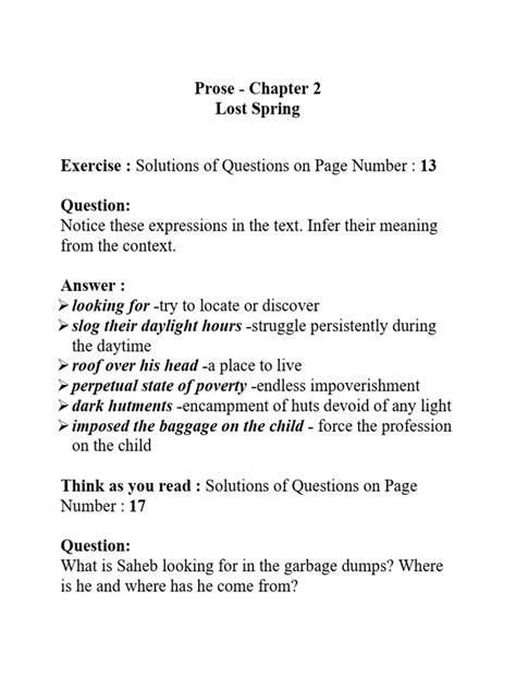 Image result for Lost Spring Full Chapter