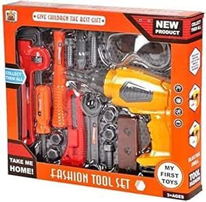 Buy Adlon Kid's Construction Tool Set Develop Motor Skills and ...